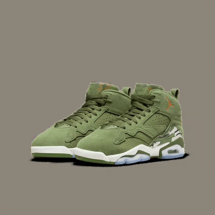 Jordan Brand Nike Jordan MVP ‘Sky J Light Olive' Sneakers Size US 7 / EU 40 - 14 Thumbnail