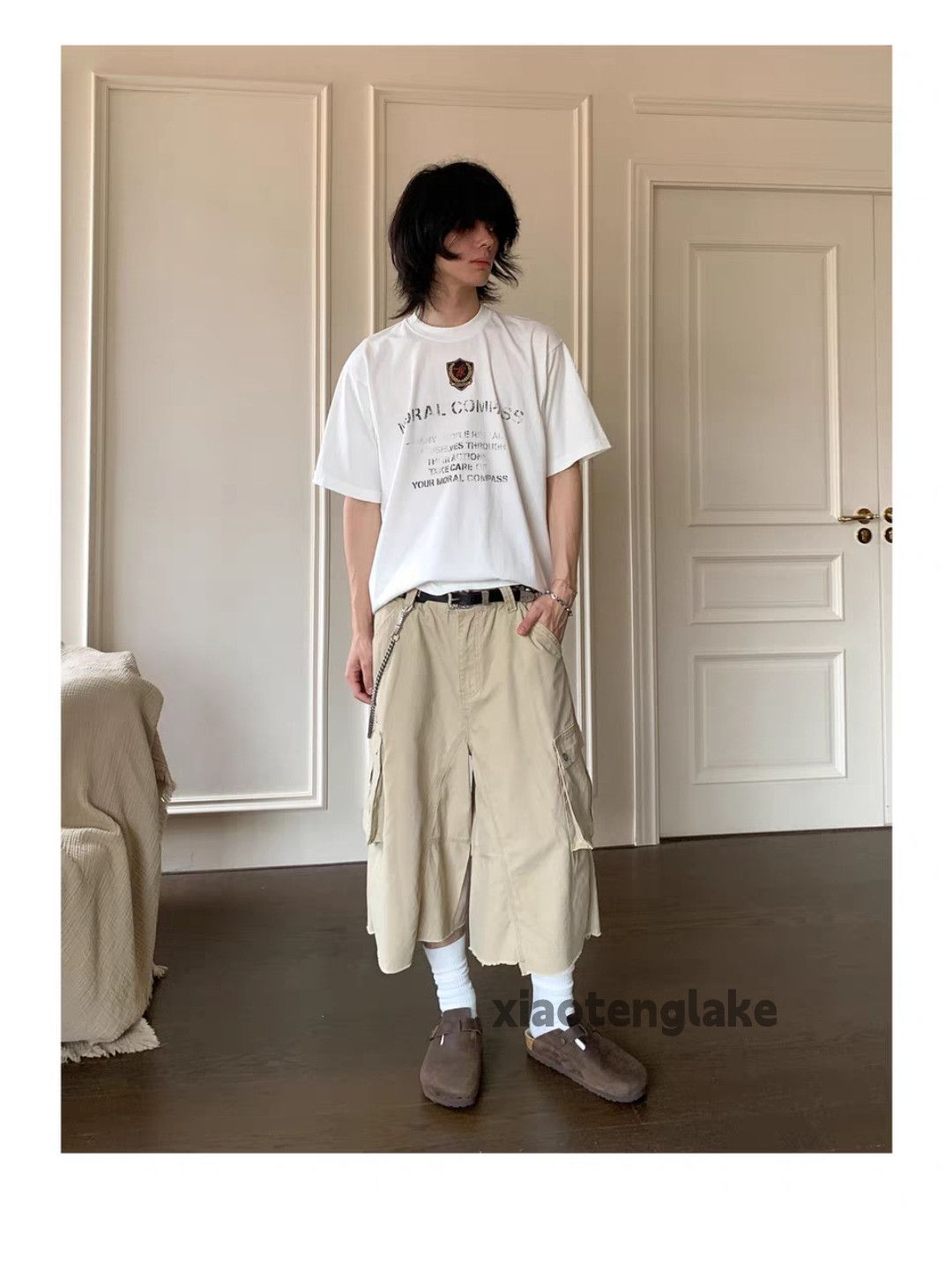 Designer Unisex outdoor utility loose baggy hiphop work shorts Size US 32 / EU 48 - 7 Thumbnail