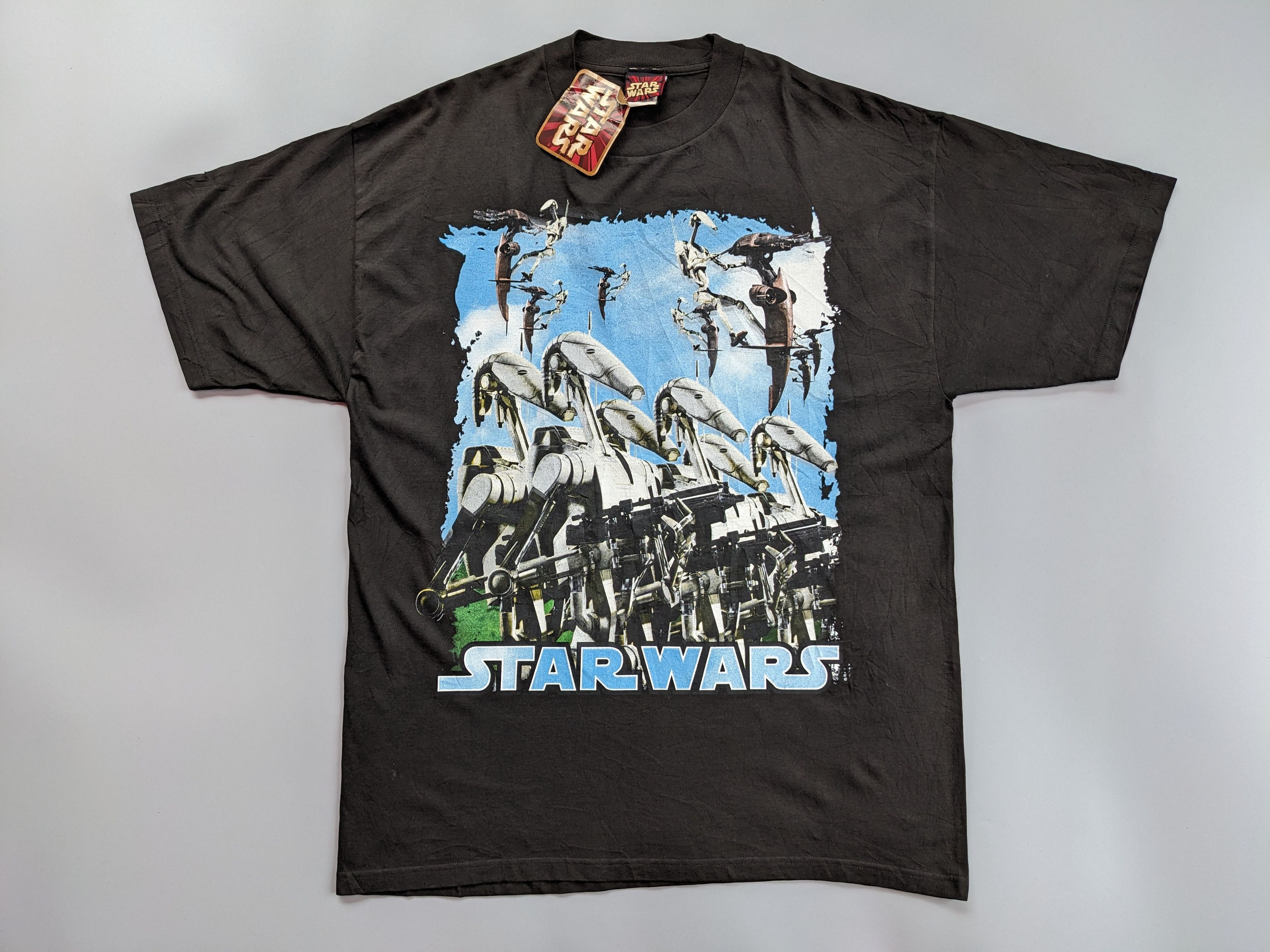 Star Wars Vintage 90s NWT Star Wars shirt Size US XL / EU 56 / 4 - 1 Thumbnail