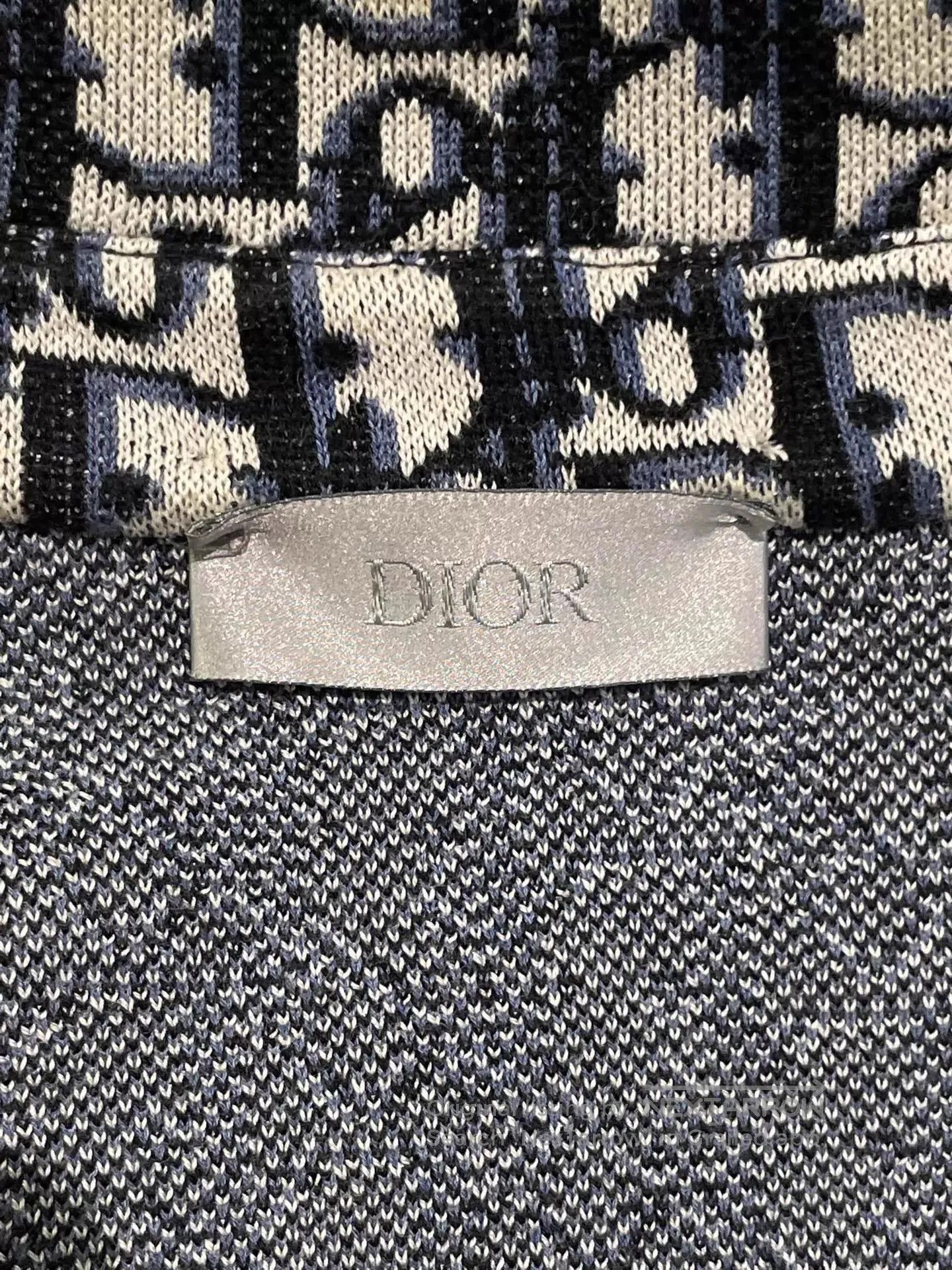 Dior Black Patterned Long-Sleeve Button-Up Shirt Size S. Size US S / EU 44-46 / 1 - 5 Thumbnail