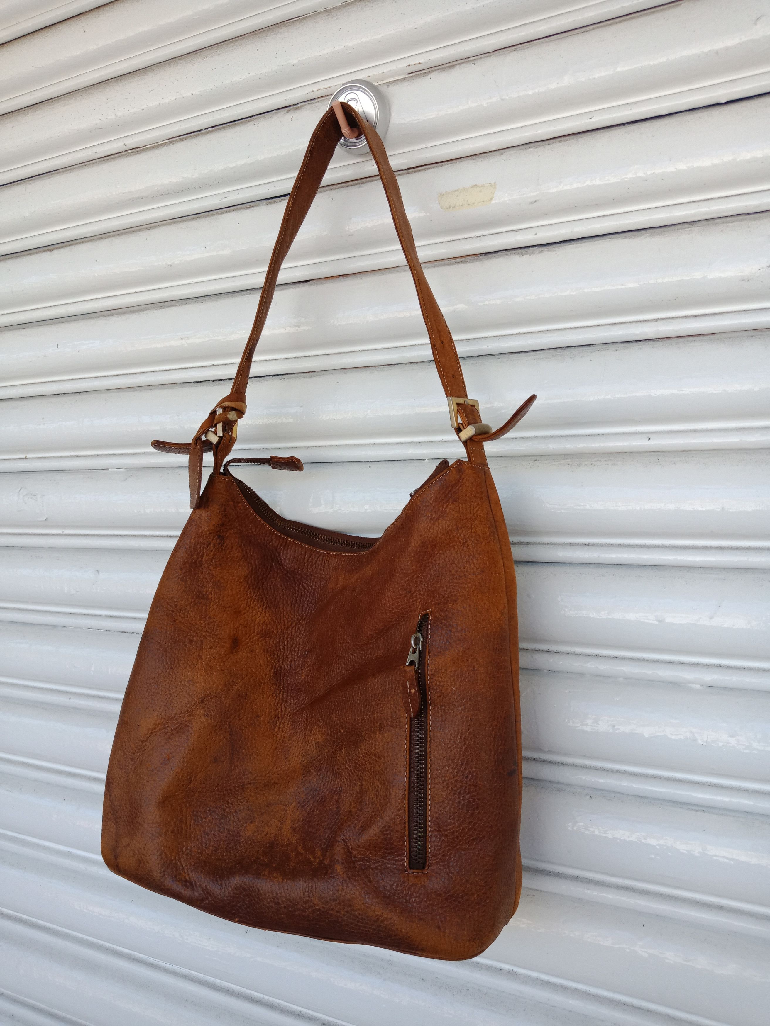 Japanese Brand Norma Kamali Leather Bag Size ONE SIZE - 2 Thumbnail