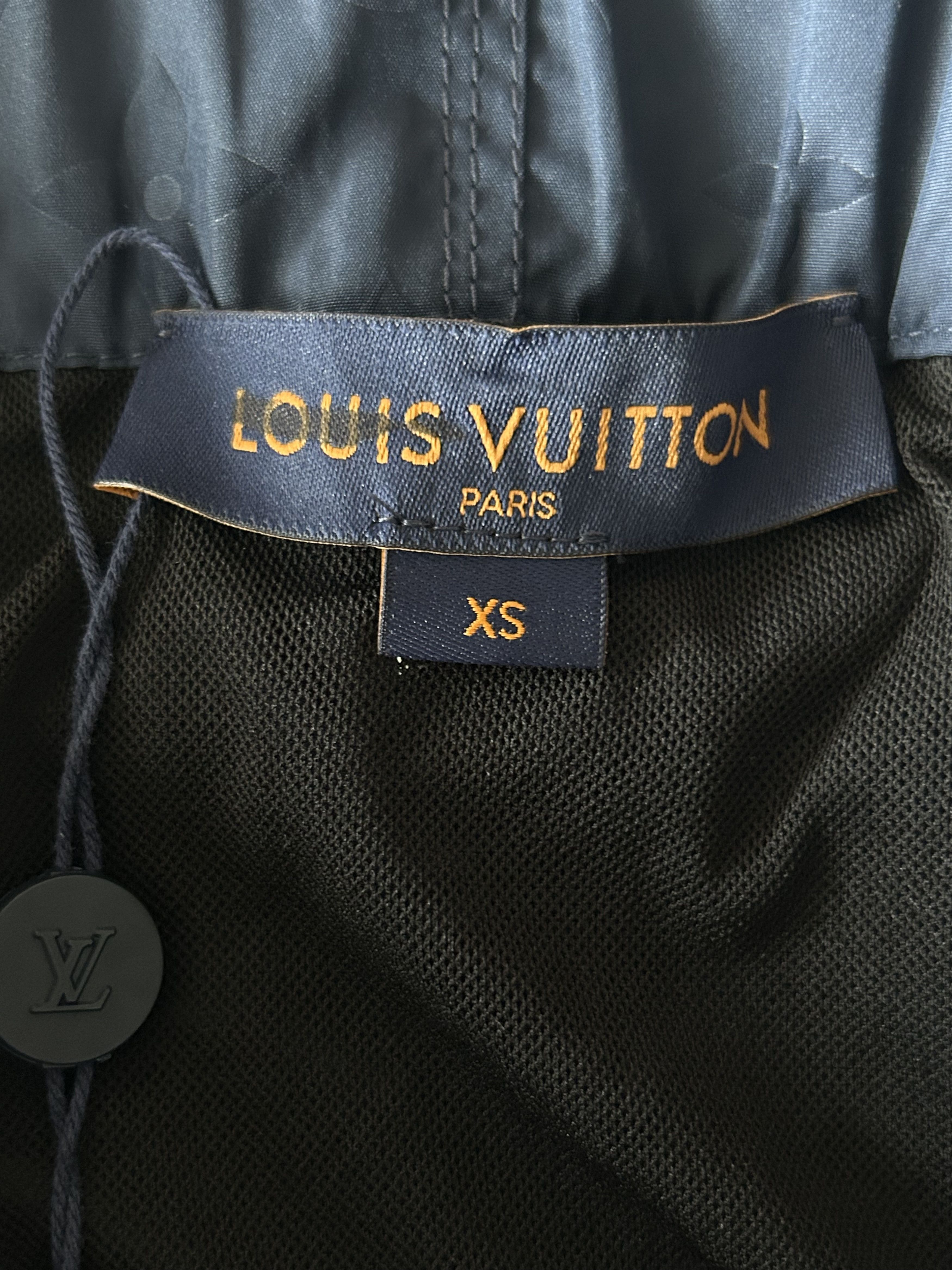 Louis Vuitton Louis Vuitton Navy Monogram Swim Shorts Size US 28 / EU 44 - 3 Thumbnail