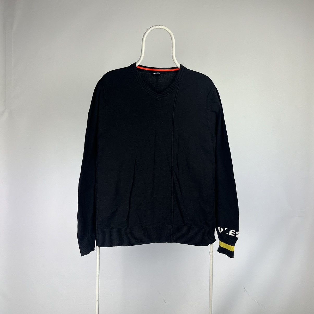 Diesel Diesel jumper sweater logo sleeves size Large Size US L / EU 52-54 / 3 - 1 Thumbnail