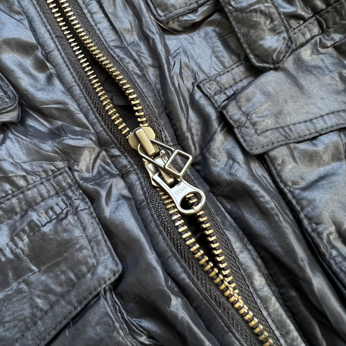 14th Addiction 2000’s M’C J’A Vkei Style Nylon Multi Pocket Fur Jacket Size US S / EU 44-46 / 1 - 7 Thumbnail