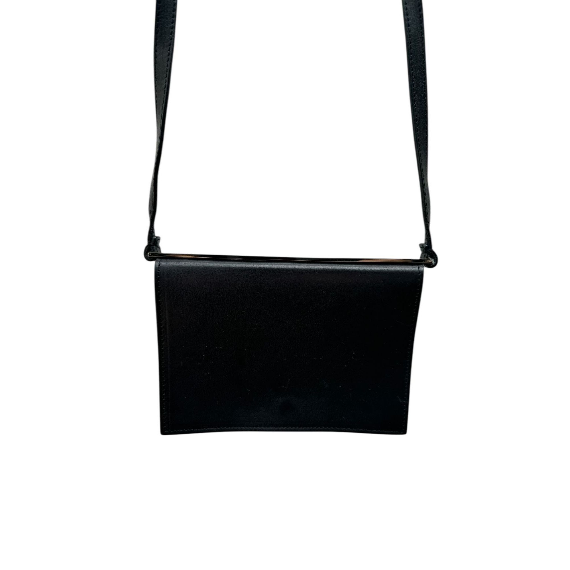 Maison Margiela SS 2012 Black Leather Handbag Size ONE SIZE - 1 Thumbnail