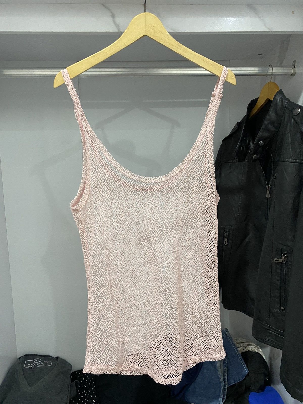 If Six Was Nine 💸BINDINGOFFER💸Japanese Tanktop Knitted Lgb Yasuyukiishii Size US L / EU 52-54 / 3 - 6 Thumbnail
