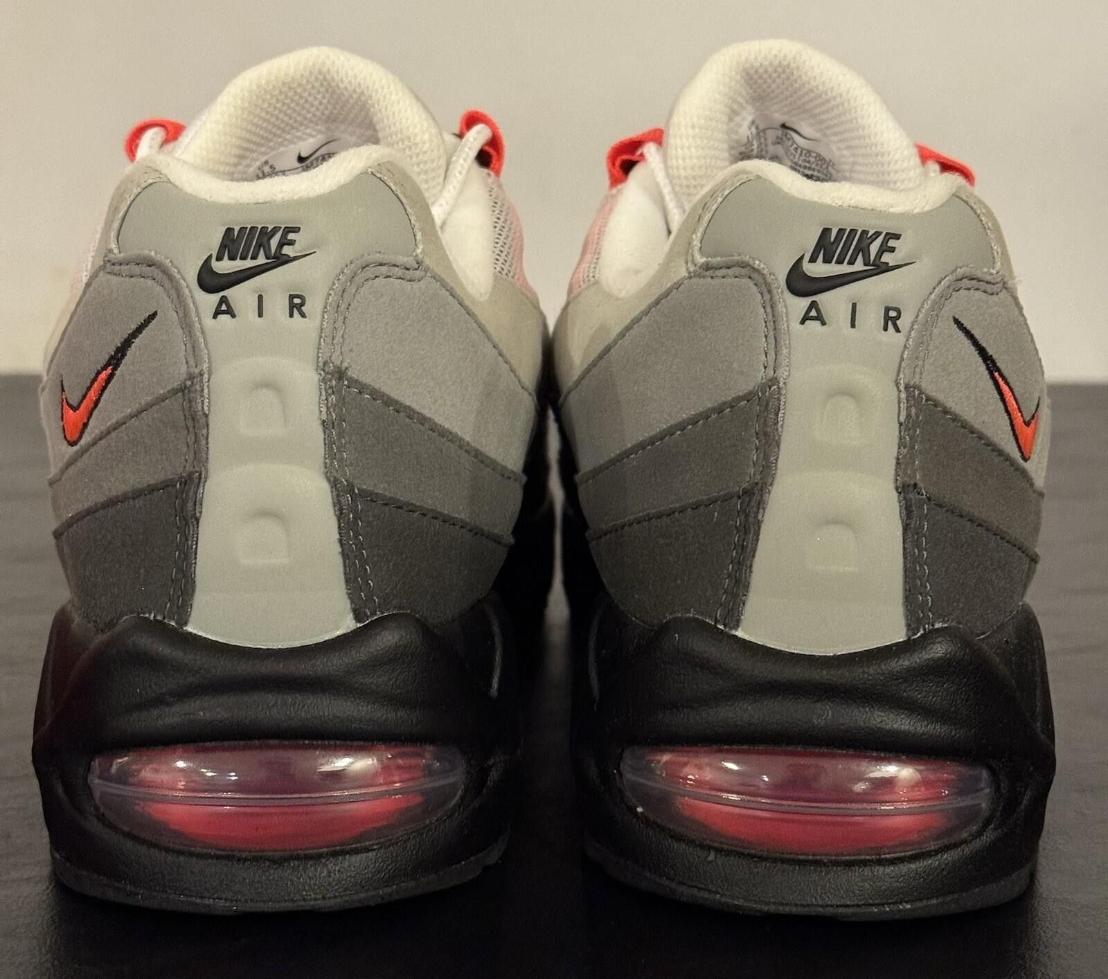 Nike Size 11.5 - Nike Air Max 95 Big Bubble - Solar Red Size US 11.5 / EU 44-45 - 5 Thumbnail