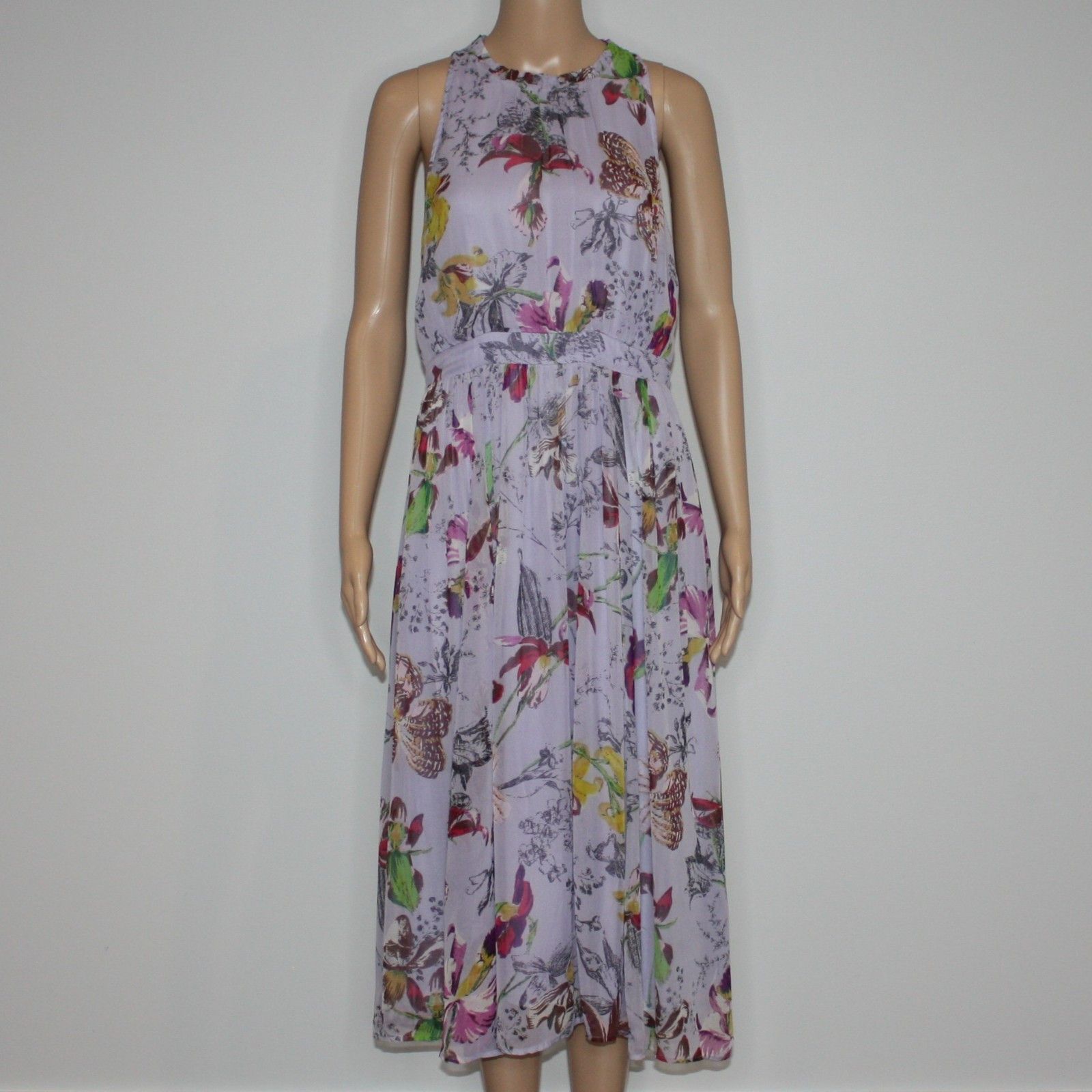 Anthropologie Hermia Midi Dress in Floral Motif in size 8 NWT MSRP $170 Size M / US 6-8 / IT 42-44 - 5 Thumbnail