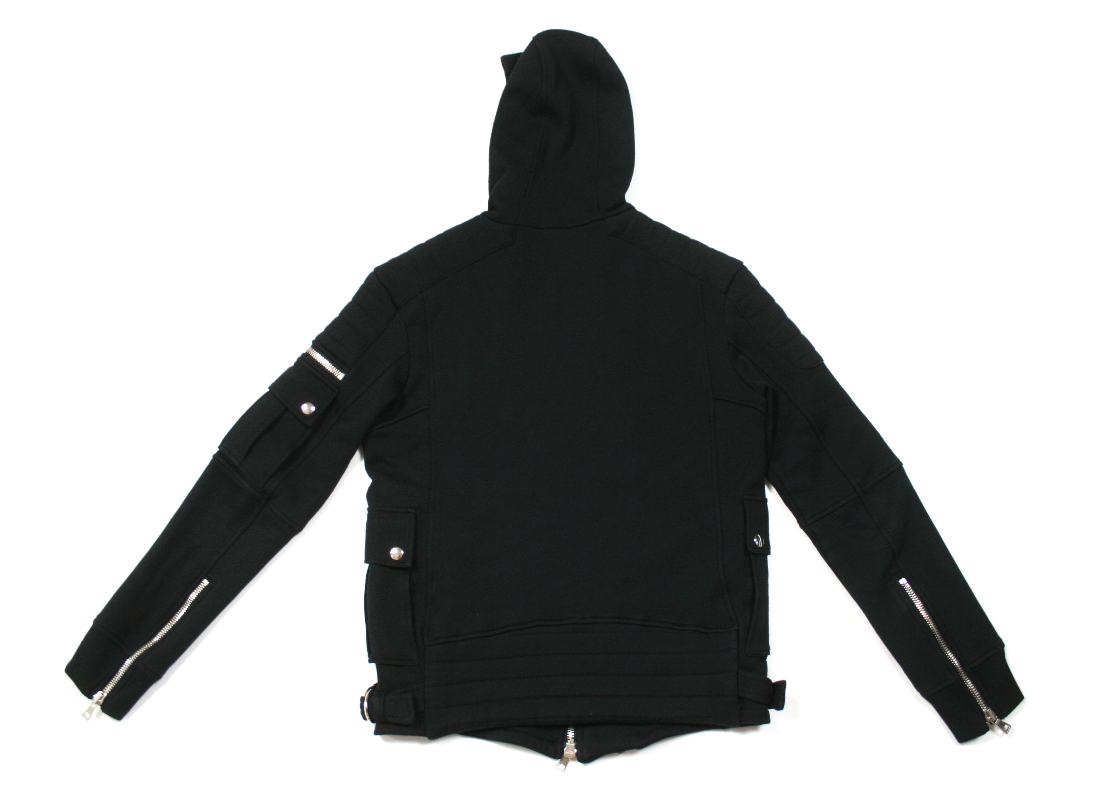 Balmain Biker Zippers Hoodie Jacket Size US M / EU 48-50 / 2 - 2 Thumbnail