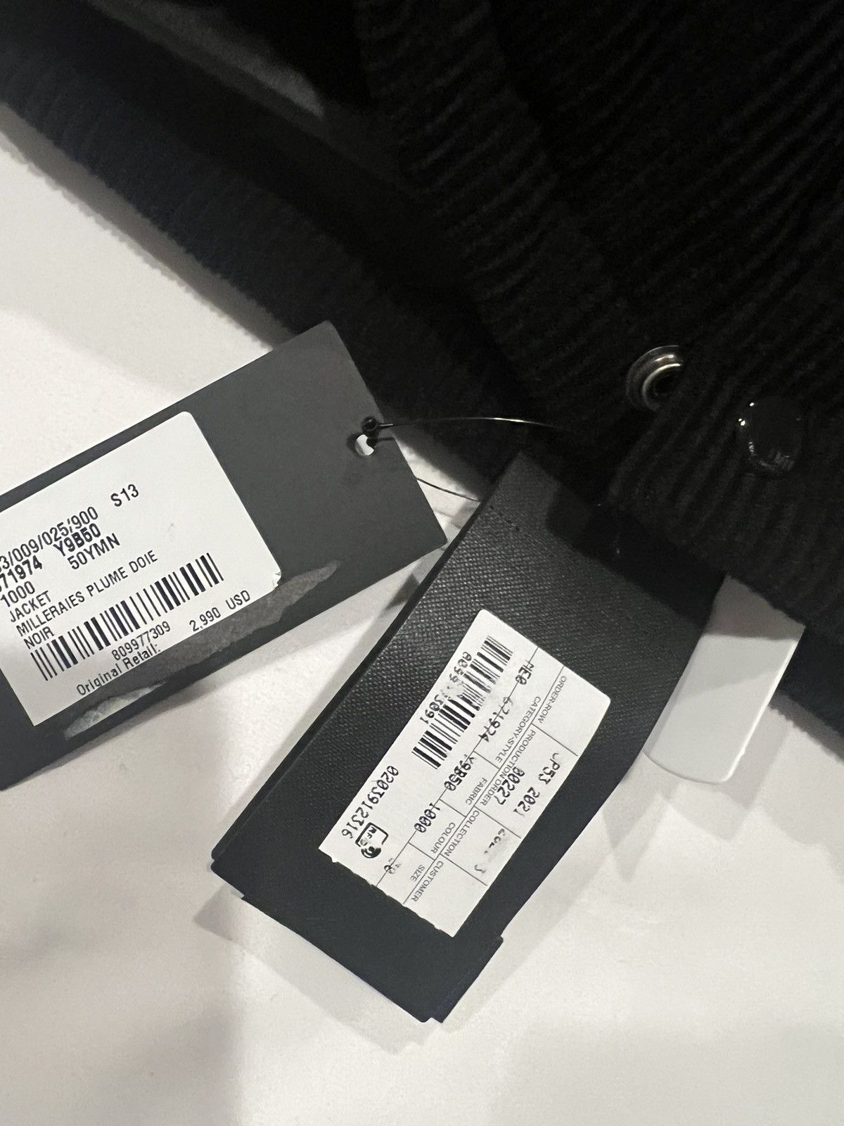 Saint Laurent Paris Saint Laurent men’s corduroy puffer jacket. 50/L $2390 Size US M / EU 48-50 / 2 - 4 Thumbnail