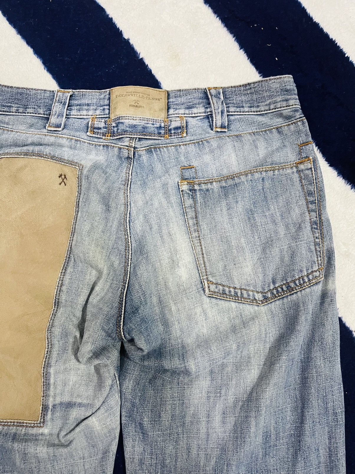 Jean Decauville-Pant Distressed Jeans (13) Size US 32 / EU 48 - 9 Thumbnail