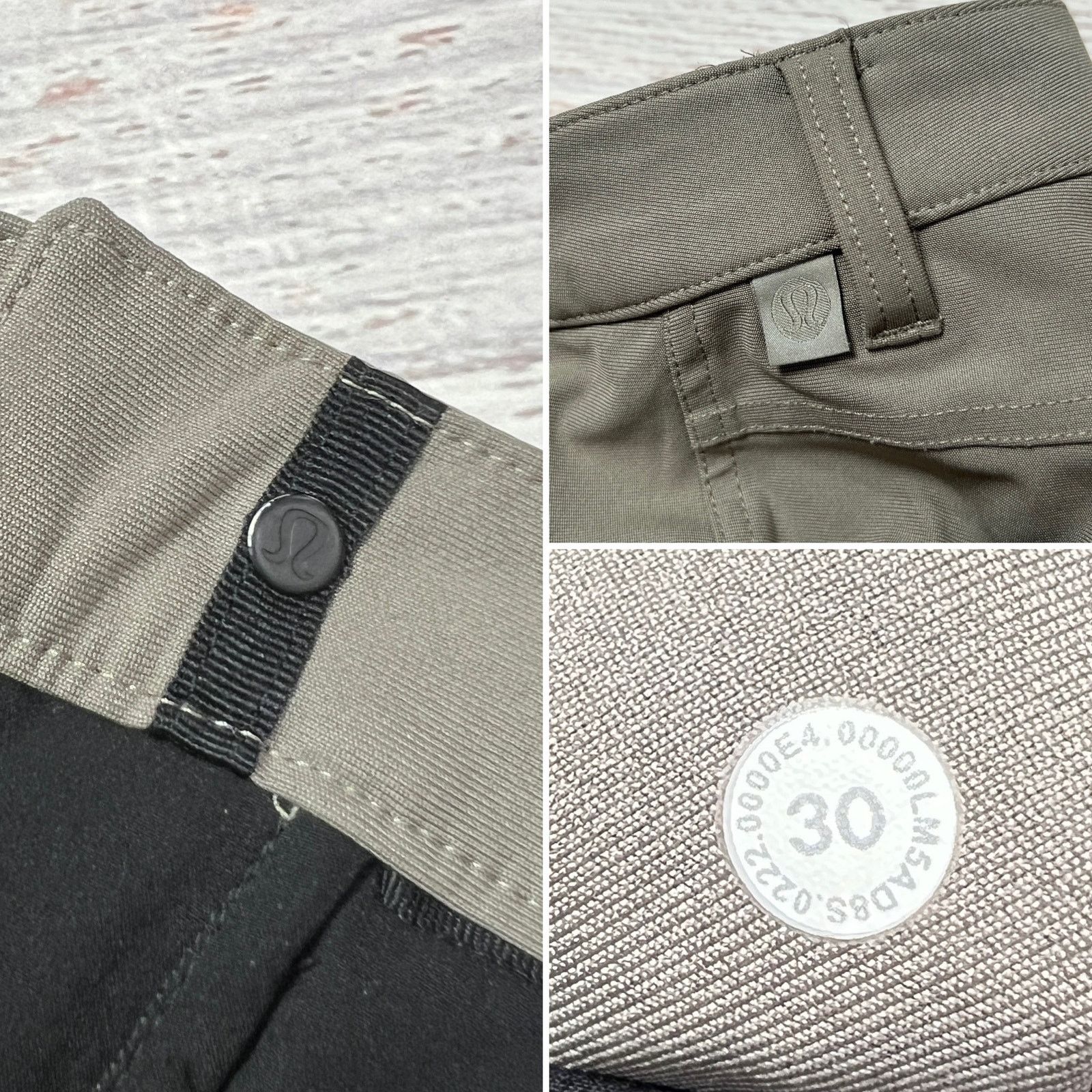 Lululemon Lululemon ABC Slim Fit Chino Grey Sage 5-Pocket 30x29 Size US 30 / EU 46 - 3 Thumbnail