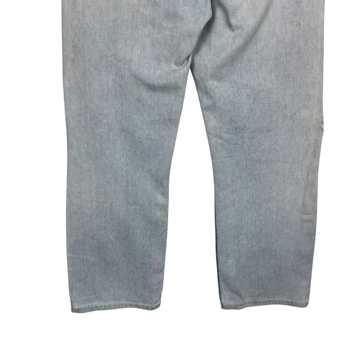 Lee Vintage Lee Sashiko Distressed Workwear Denim Jeans Size US 31 - 11 Thumbnail