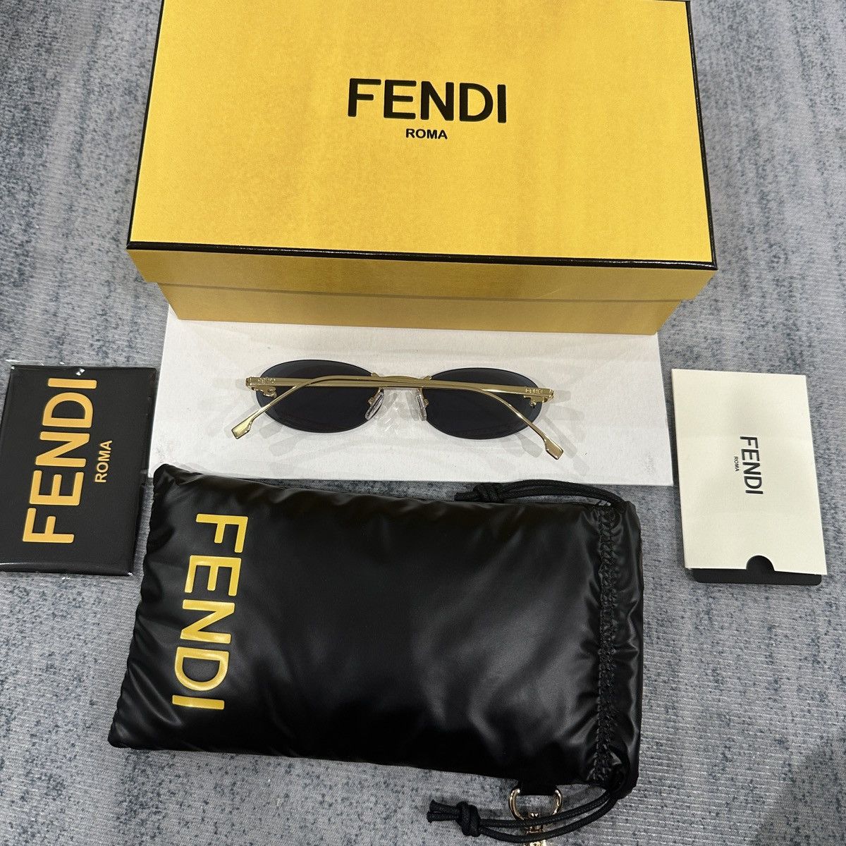Fendi FENDI FE4075US 30V SUNGLASSES Size ONE SIZE - 3 Thumbnail