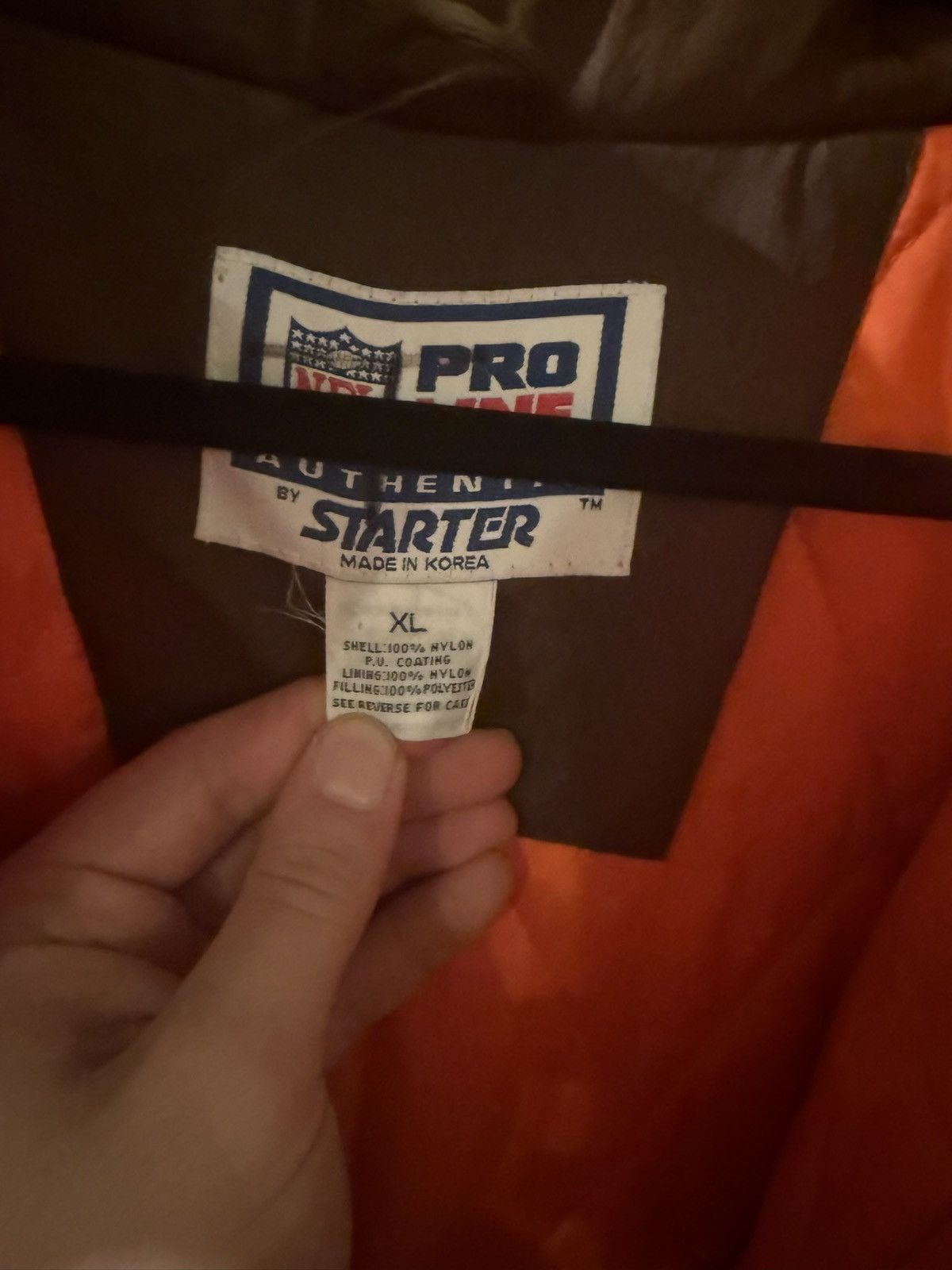 Starter Vintage Browns Starter Jacket XL Size US XL / EU 56 / 4 - 5 Thumbnail