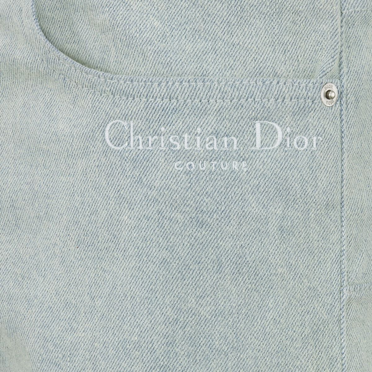 Dior o1bcso1str1224 Couture Jeans in Blue Size US 34 / EU 50 - 3 Thumbnail