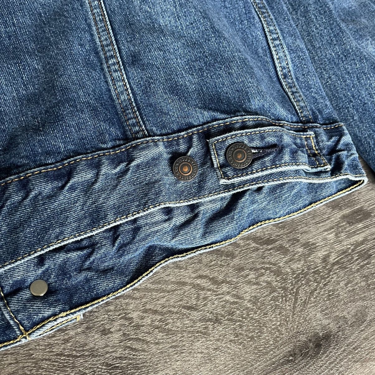 Levi’s Premium Big E Trucker Denim Jean Jacket Blue Vintage
