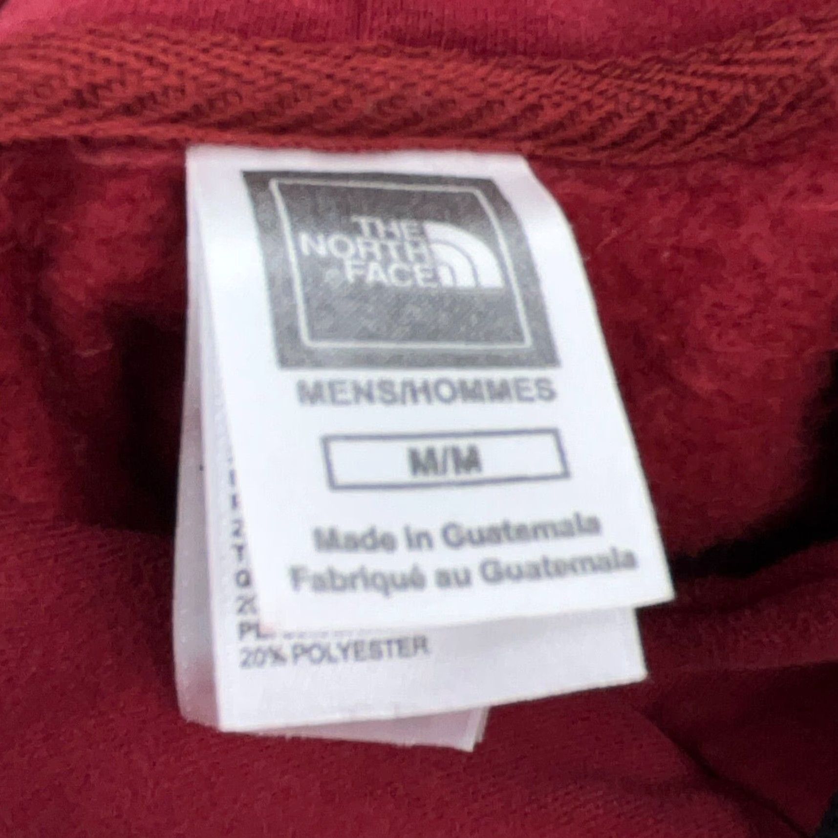 The North Face The North Face Hoodie Men Medium Red Black Fleece Graphic Print Hooded Pocket Sweatshirt Size US M / EU 48-50 / 2 - 2 Thumbnail