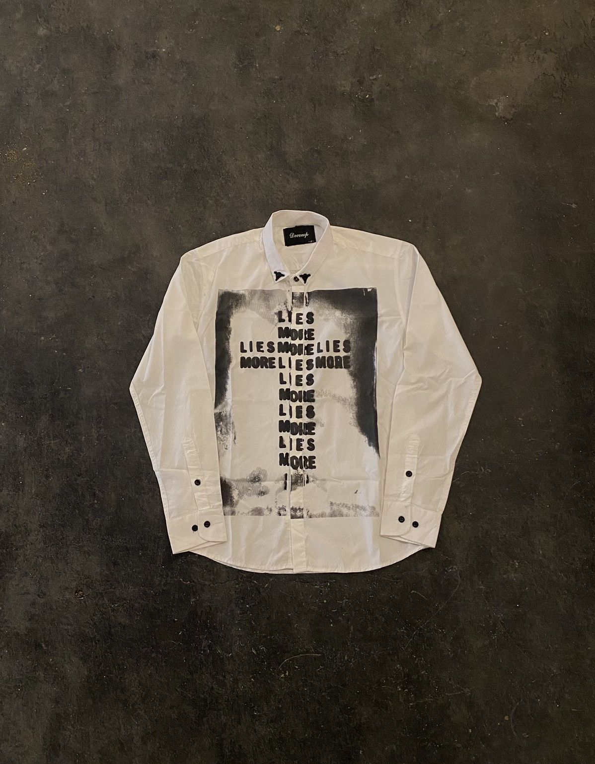 If Six Was Nine Y2k Decomp skull punk lgb style long shirt Size US M / EU 48-50 / 2 - 1 Thumbnail