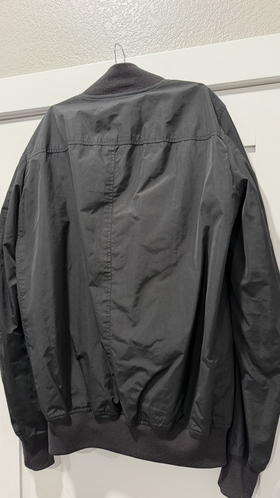 Rick Owens RICK OWENS BLACK MA-14 NYLON BOMBER JACKET Size US M / EU 48-50 / 2 - 9 Thumbnail