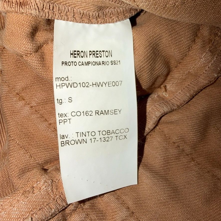 Heron Preston HERON PRESTON AW2021 PATCHWORK DENIM JACKET Size S / US 4 / IT 40 - 9 Thumbnail