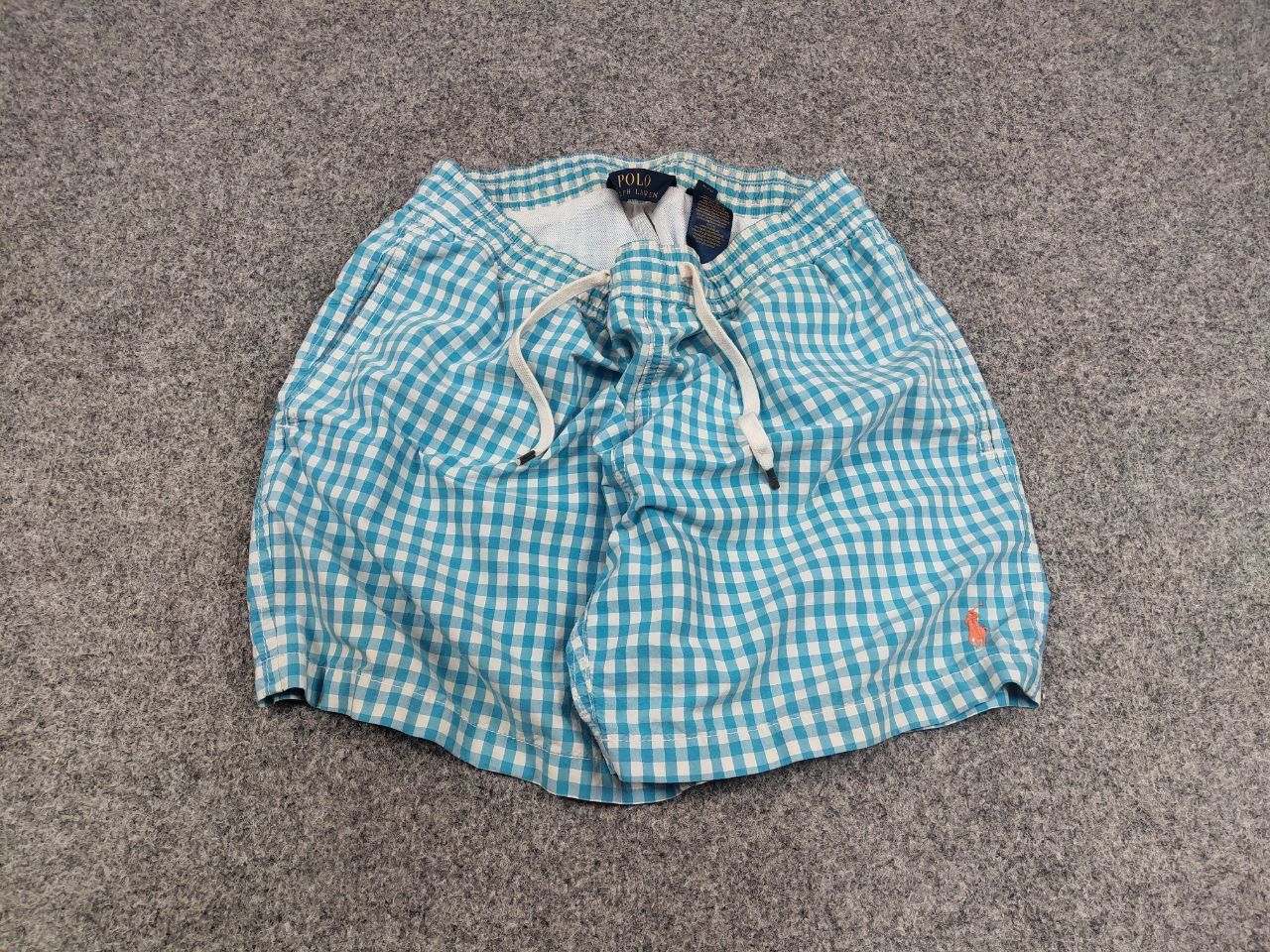 Polo Ralph Lauren Vintage Polo Ralph Lauren Blue checkered Cotton Blend Shorts Size US 32 / EU 48 - 2 Thumbnail