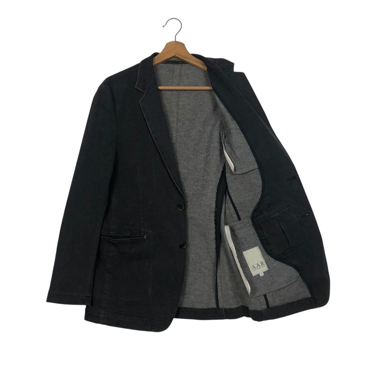 Yohji Yamamoto 🔥VINTAGE DENIM CHORE WORKER JACKET AAR YOHJI YAMAMOTO Size US M / EU 48-50 / 2 - 13 Thumbnail