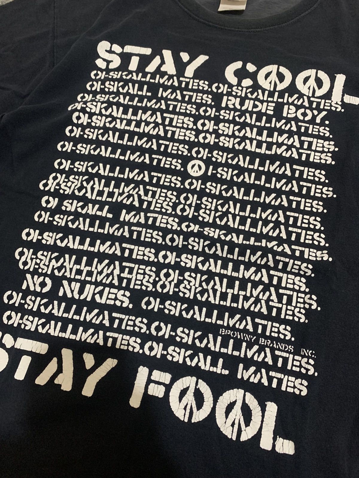 Band Tees 🐍 Vintage Japanese Ska Band Oi-SKALL Mates Tshirt Size US M / EU 48-50 / 2 - 4 Thumbnail