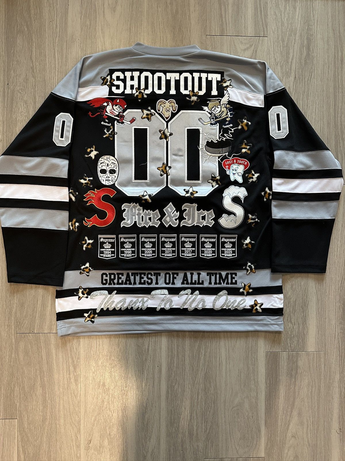 Supreme Fire and Ice Hockey Jersey