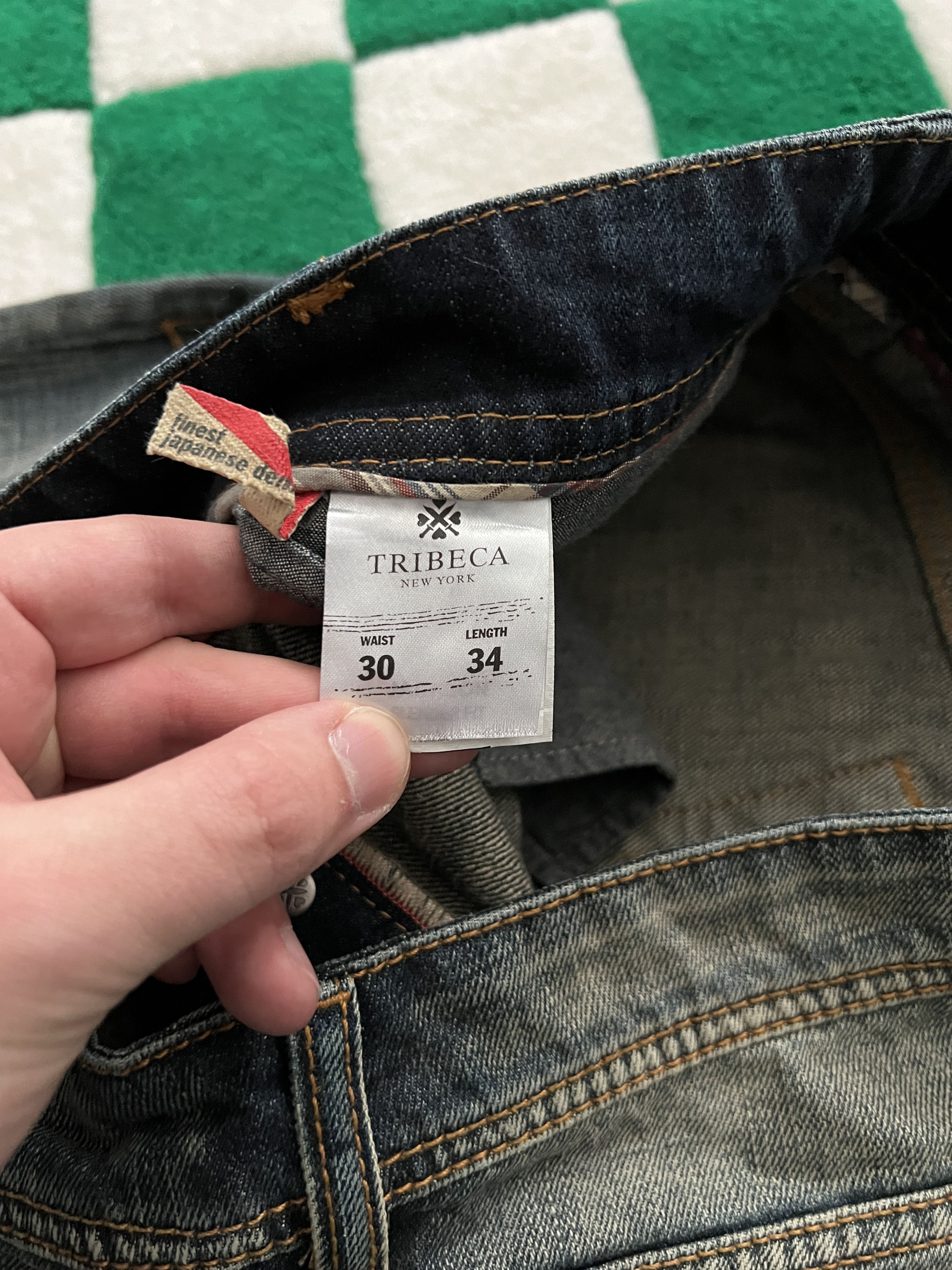 Japanese Brand Vintage Y2K Tribeca New York Japanese Denim Jeans Size US 30 / EU 46 - 12 Thumbnail