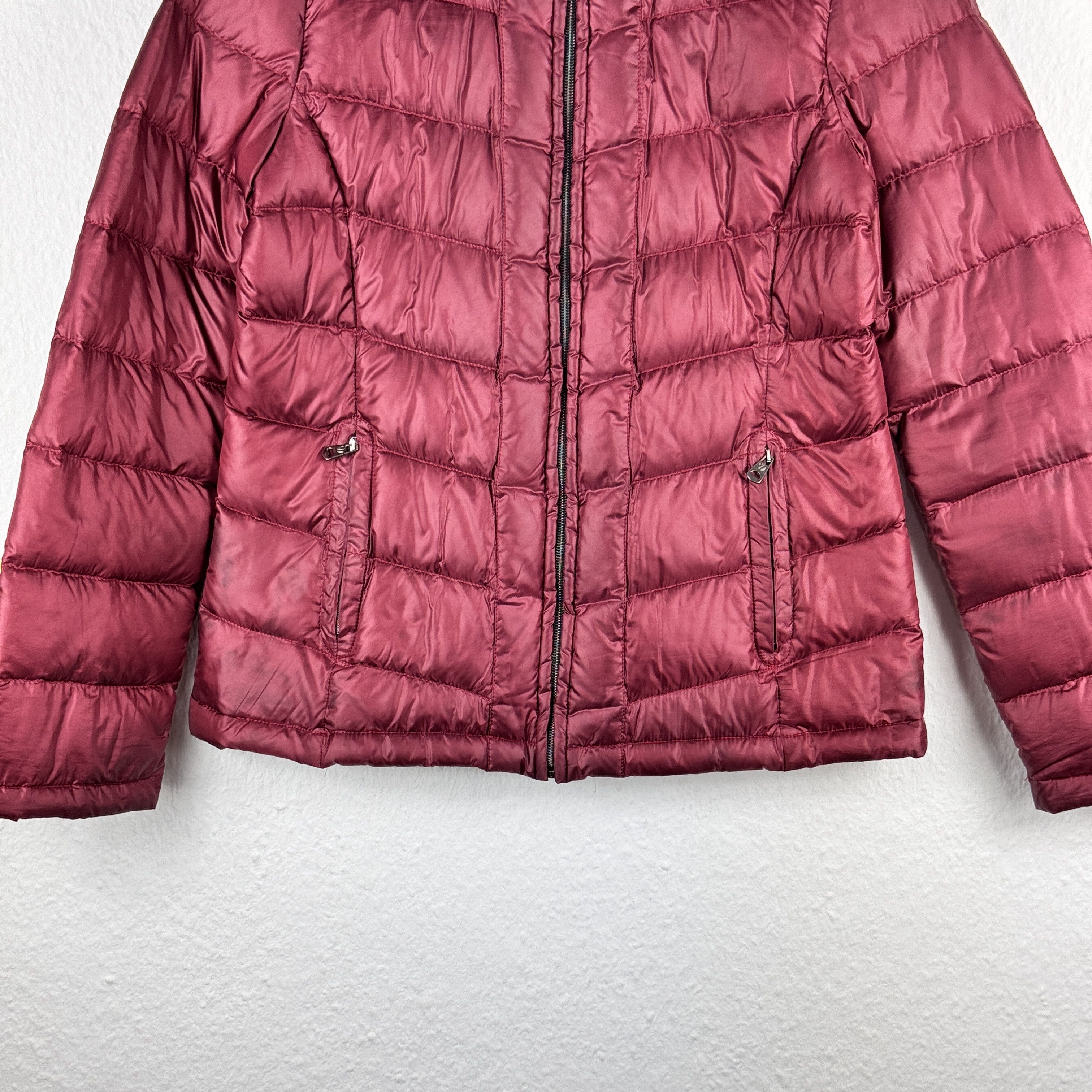 Weekend Max Mara Women`s MAX MARA WEEKEND NYLON RED PUFFER DOWNJACKET SIZE 40 Size M / US 6-8 / IT 42-44 - 3 Thumbnail