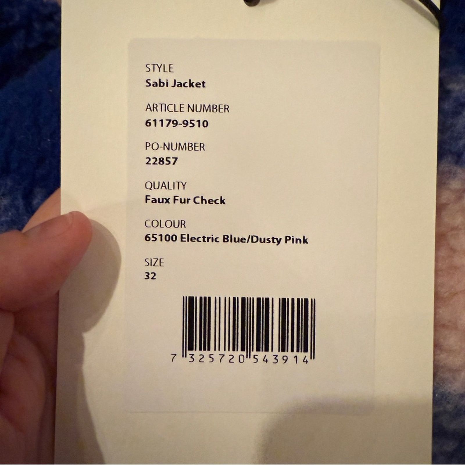 STAND STUDIO Stand Studio Sabi Oversized Blue & Pink Plaid Shacket Jacket Size XXS / US 00 / IT 34 - 10 Thumbnail