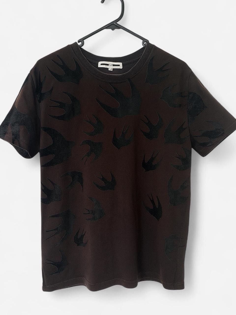 MCQ Alexander McQueen Swallow Flock Print T-Shirt S