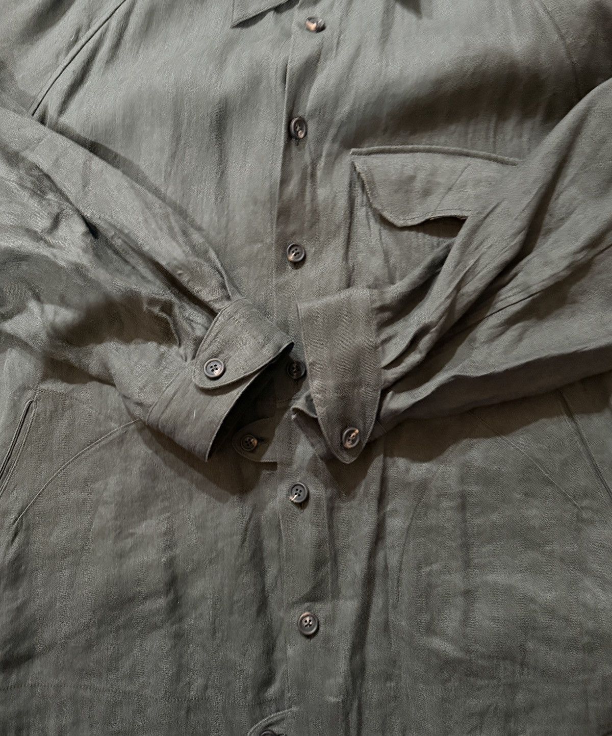 Ziggy Chen Ziggy Chen SS25 Shirt Jacket - 0M2510729 Size US M / EU 48-50 / 2 - 4 Thumbnail