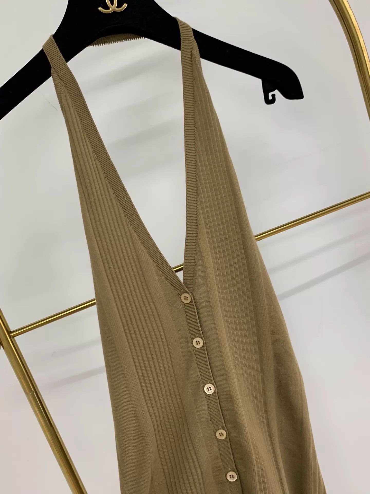 Prada Prada Halter Knit Striped Top 38 New Size XS / US 0-2 / IT 36-38 - 2 Thumbnail