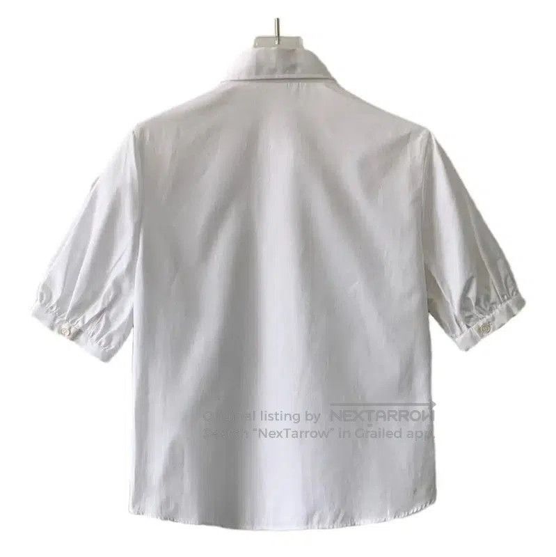 Dior Dior White Cotton Women's Shirt . Size XS / US 0-2 / IT 36-38 - 2 Thumbnail