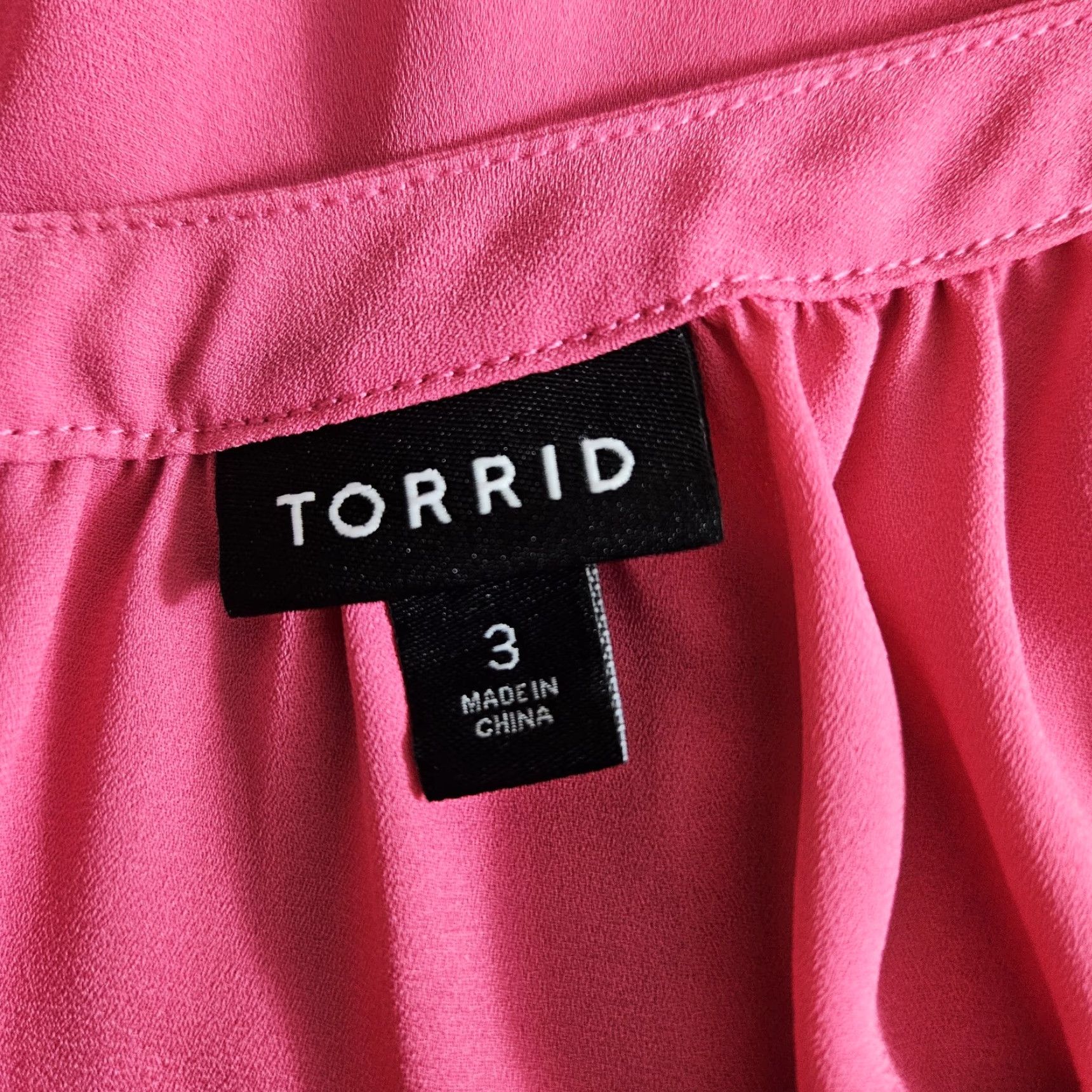Torrid Torrid Cami Tank Pink Solid Straps Sz 3X Plus Women's Sleeveless Pullover 24.5" Width 18" Length - Basic Style Endeavor Size XXL / US 16-18 / IT 52-54 - 5 Thumbnail