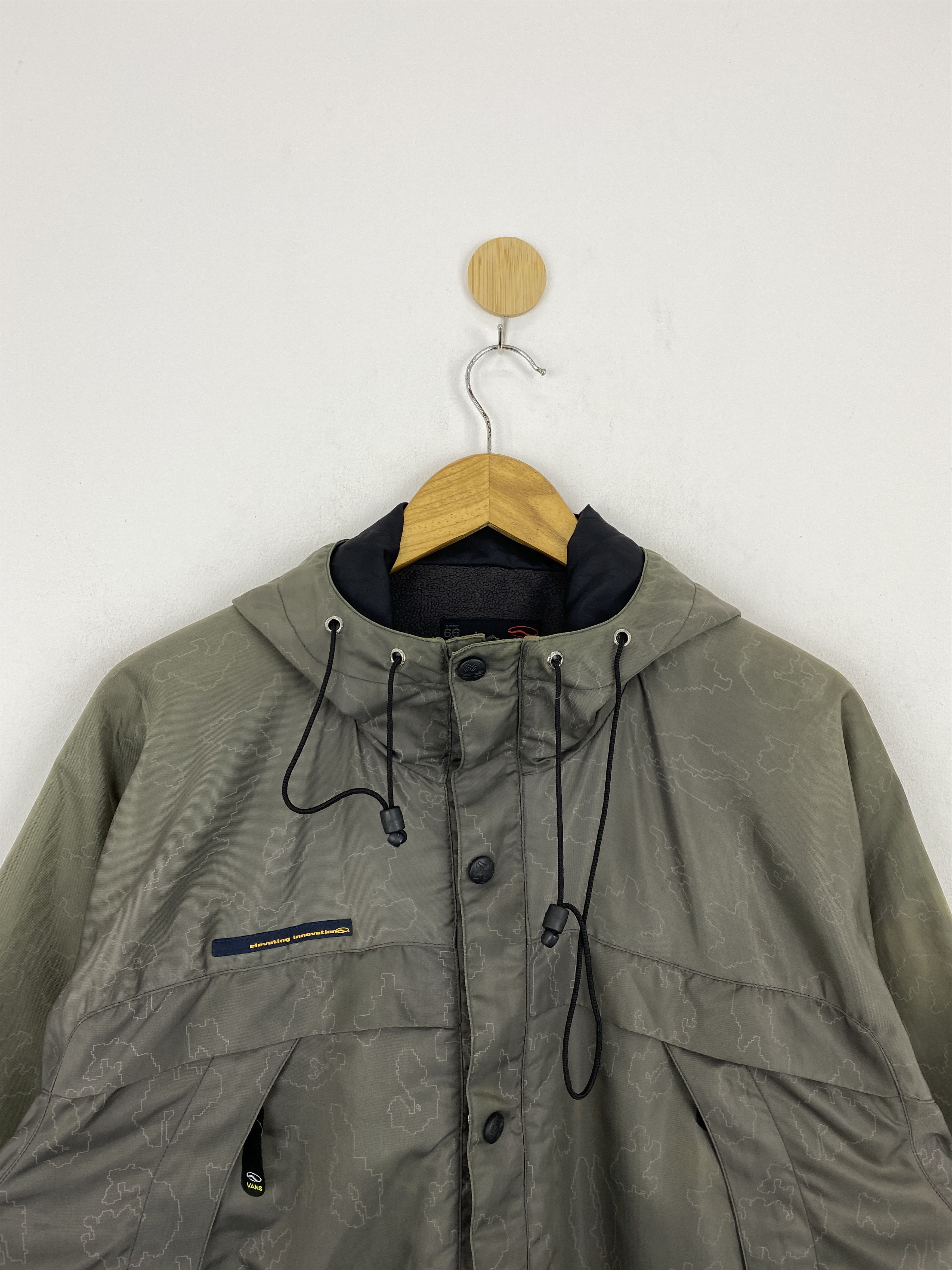 Vans Vintage Vans Monogram Bomber Fleece Light Jacket Size US M / EU 48-50 / 2 - 2 Thumbnail