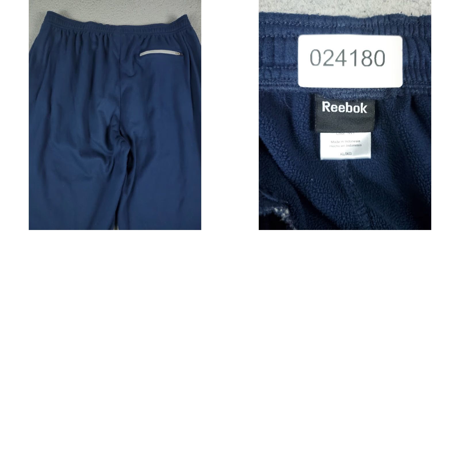 Reebok Reebok Pants Adult Size XL Blue Running Track Joggers Sweatpants Size US 36 / EU 52 - 8 Thumbnail