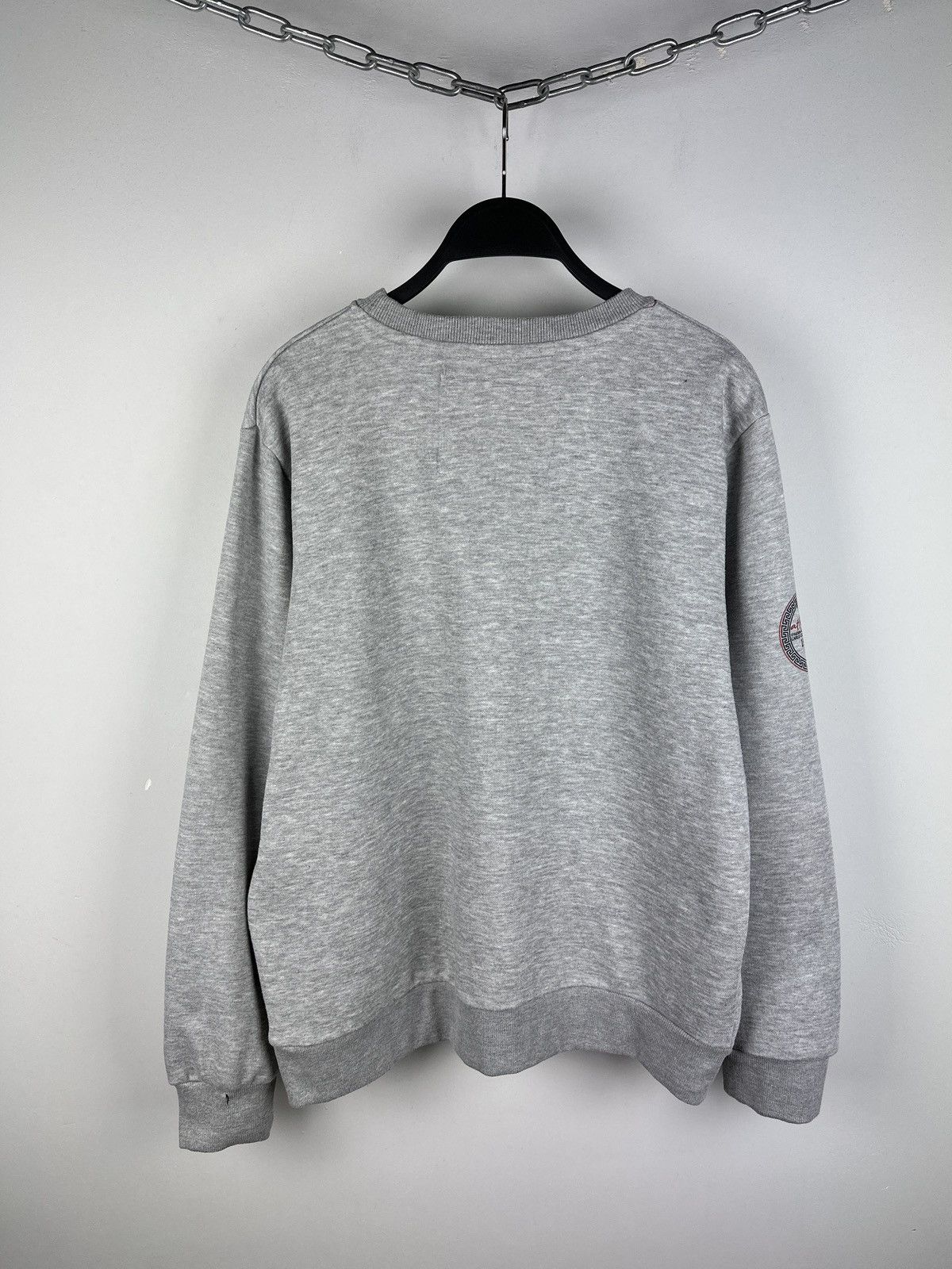 Carlo Colucci × Vintage Carlo Colucci Athletico Big Logo Grey Sweatshirt Size US M / EU 48-50 / 2 - 15 Thumbnail