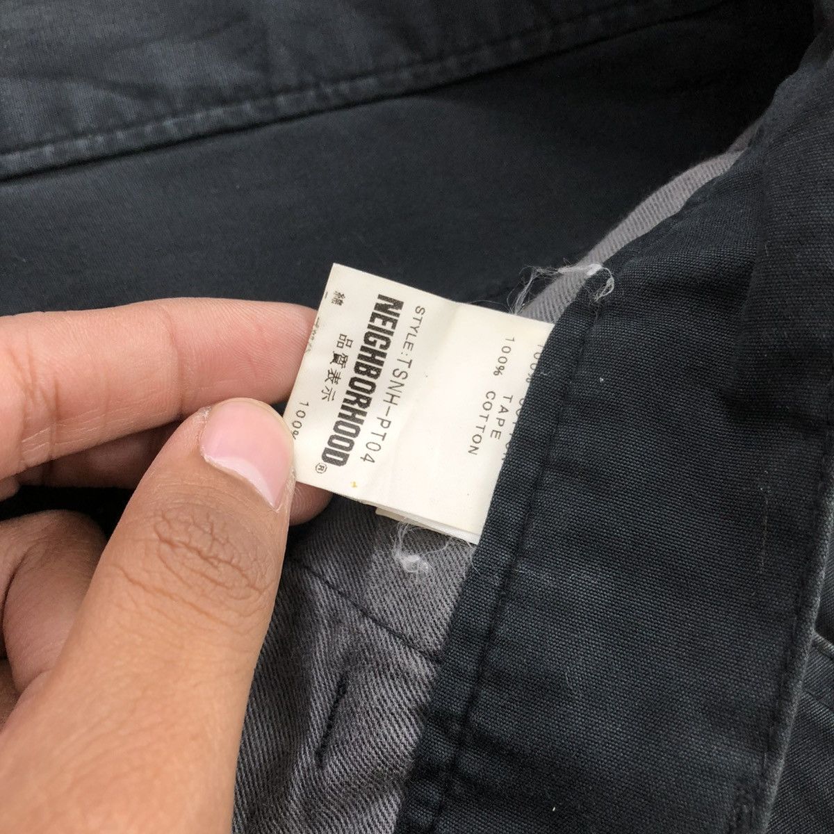 Japanese Brand × Neighborhood 🇯🇵 2000s Neighborhood Side Stripe Corduroy Wide Pants Faded Size US 30 / EU 46 - 10 Thumbnail