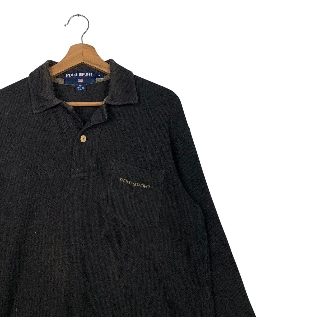Polo Ralph Lauren 90’s POLO SPORT RALPH LAUREN Long Sleeve Polos #2606-C117 Size US M / EU 48-50 / 2 - 5 Thumbnail