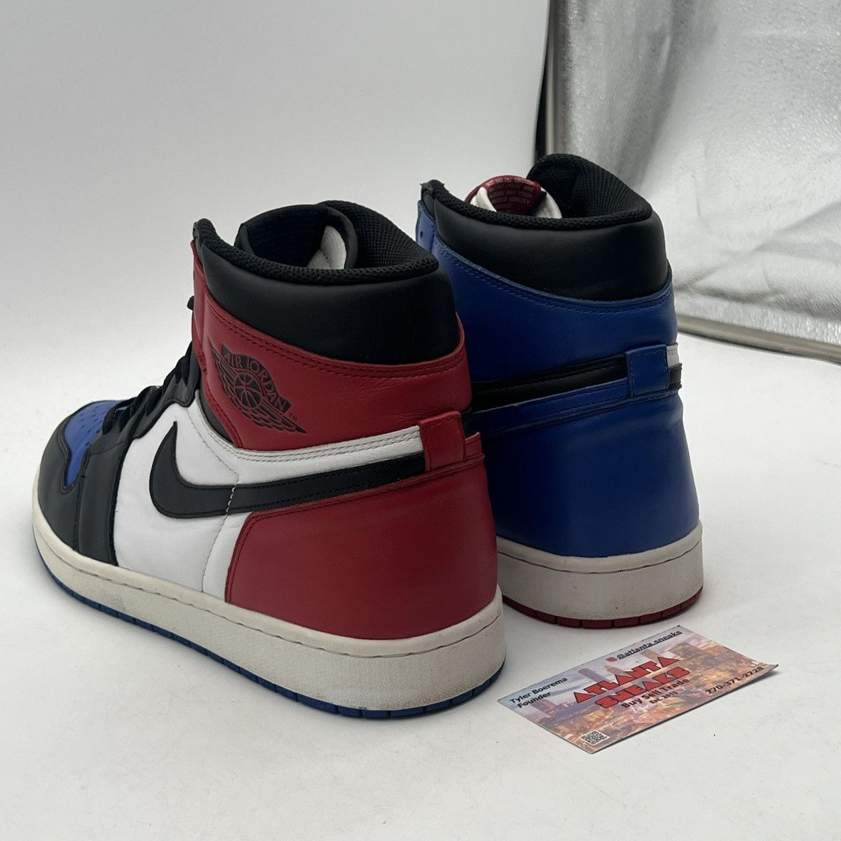 Nike Air Jordan 1 high top 3 Size US 12 / EU 45 - 4 Thumbnail