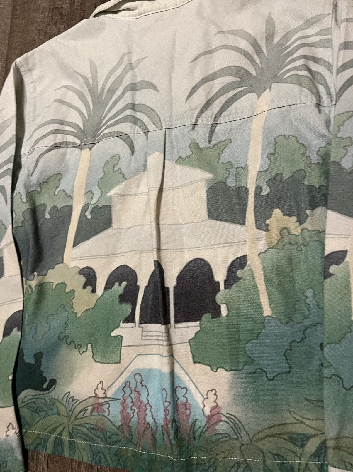 Van Vans Europe Exclusive Paradise Island Denim Jacket Size US M / EU 48-50 / 2 - 4 Thumbnail