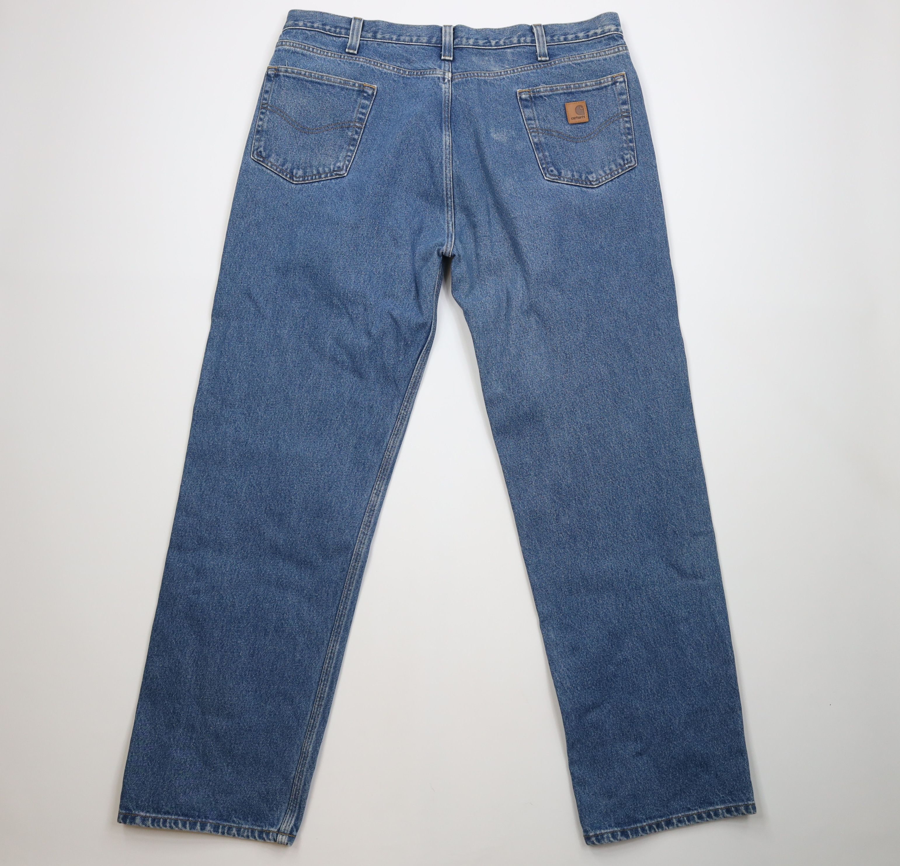 Carhartt Vintage Y2K Carhartt Relaxed Fit Wide Leg Denim Jeans Blue Size US 42 / EU 58 - 9 Thumbnail