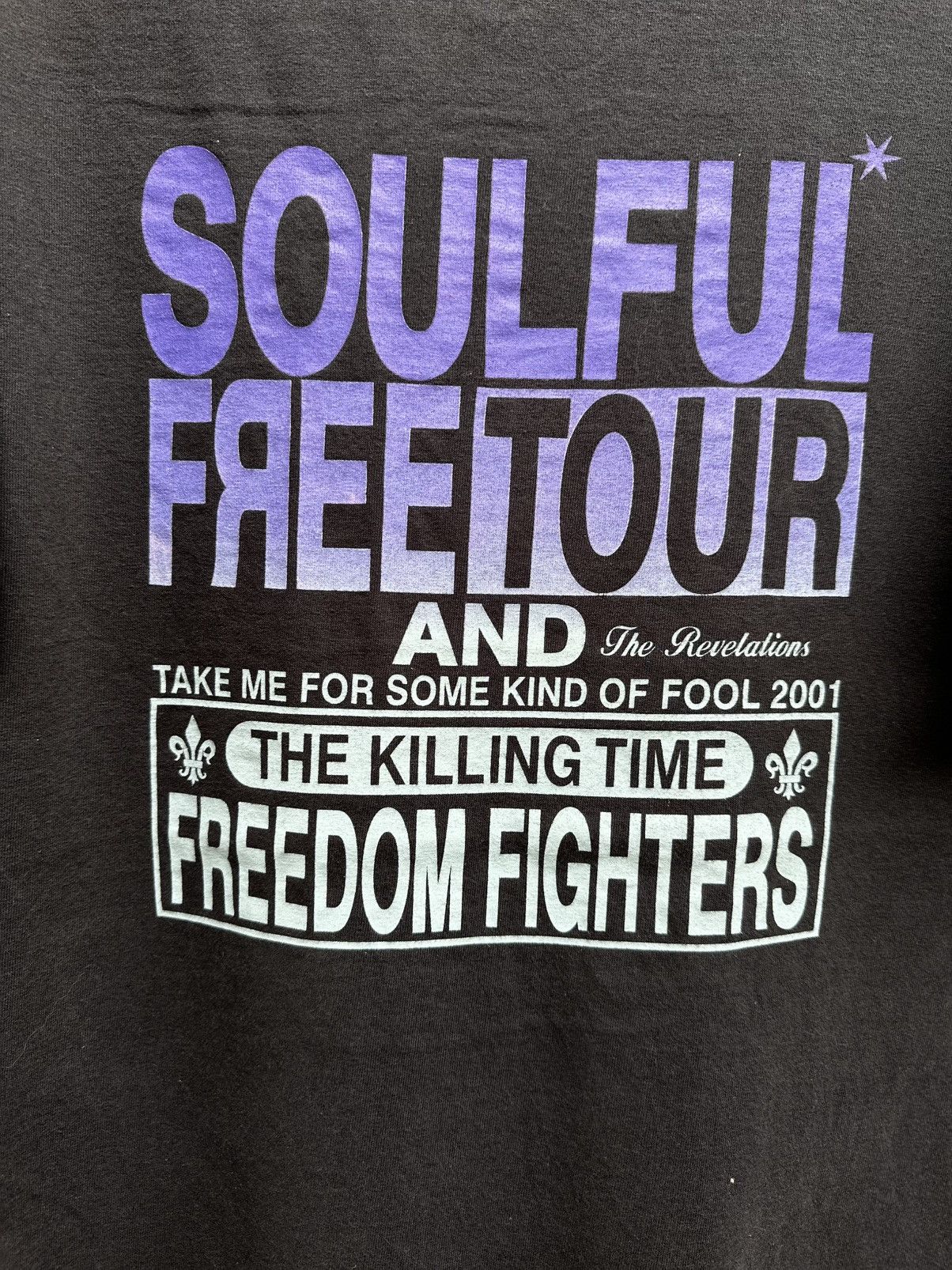 Anvil × Band Tees × Vintage Vintage soulful The killing Time Band Tour Tee Size US XL / EU 56 / 4 - 2 Thumbnail