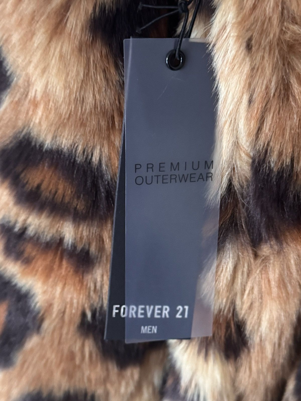 Forever 21 Mens Faux Fur Leopard Coat Size US S / EU 44-46 / 1 - 3 Thumbnail