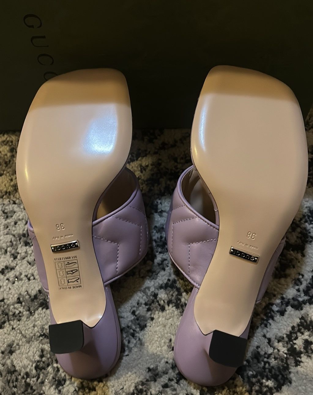 Gucci Gucci Double G Thong Sandal Mules Lavender Size US 8 / IT 38 - 7 Thumbnail
