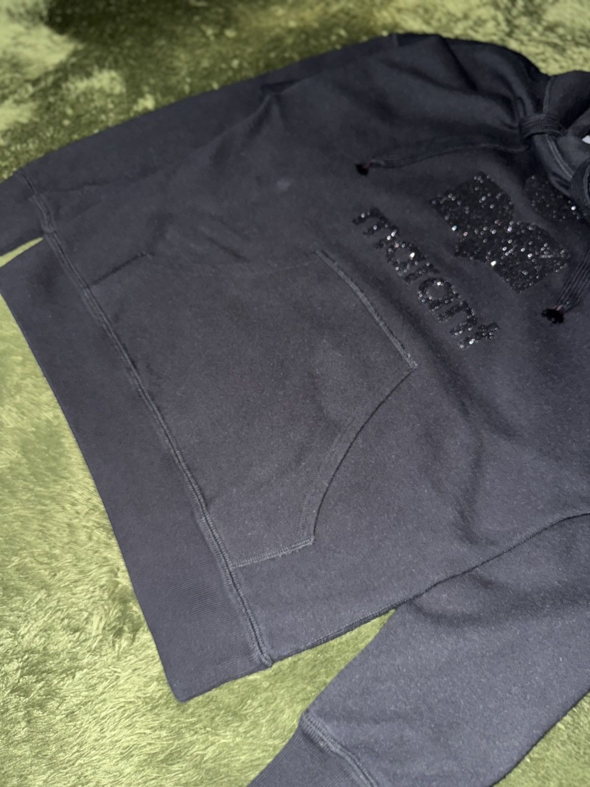 Isabel Marant Etoile [34] Isabel Marant Étoile Mancel Glitter Logo Hoodie Black Size XS / US 0-2 / IT 36-38 - 5 Thumbnail
