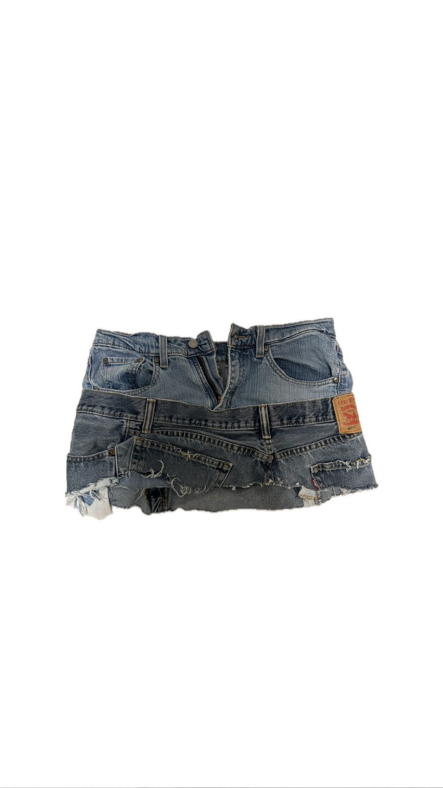 Levi's × Vintage LEVI’s Handmade Mini Skirt Size 34" / US 12 / IT 48 - 1 Thumbnail
